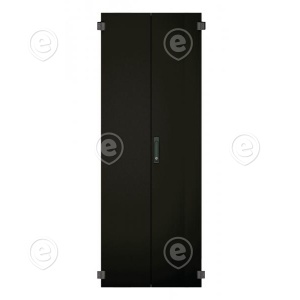 Door for PRO 42U, W=800, Steel, 2-Part, TH RAL9005