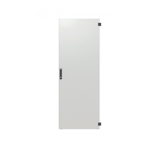 Door for PRO 42U, W=800, Steel, 1-Part, TH RAL7035
