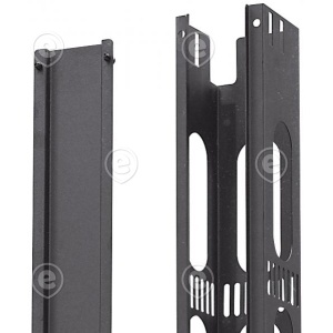 Vertical Cable Management 42U, 1 Piece, RAL7035, for PRO