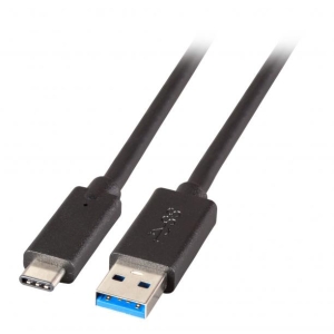 USB3.2 Gen 2x2 Superspeed+ Cable, Type A/M –C/M, 5A, 5Gbit, 1,0m