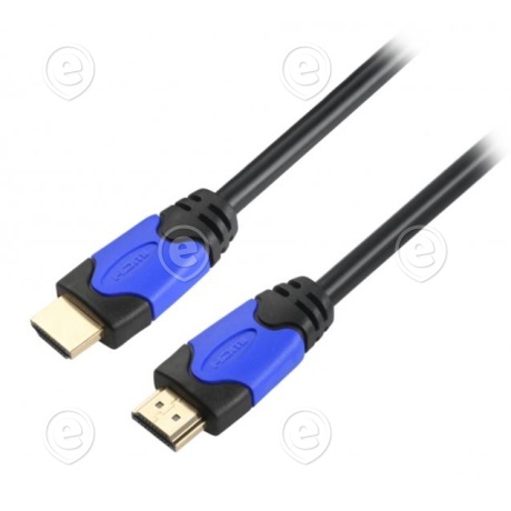 HighSpeed HDMI Kabel w. Ethernet, Premium Certif.,4K60Hz A-A M-M, 1m, blac