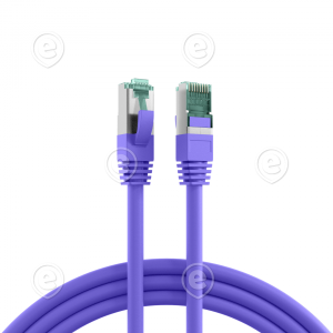 RJ45 Patch cable S/FTP, Cat.6A, LSZH, 2,0m, violet