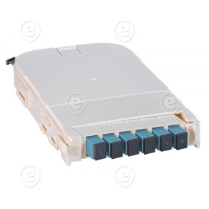 FTTH Module for FTTH-BGT, 6 Port SC with  OM3 ceramic adapter