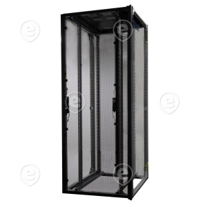 Serverikapp 42U 2000x800x1000mm, perfouks ees ja kahepoolne perrfouks taga RAL9005