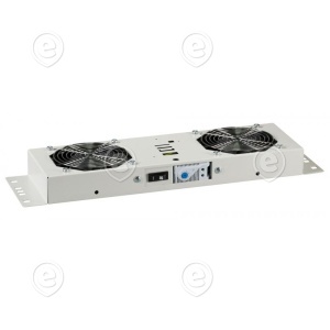  2-Fan Unit, Plug & Play for Wall Housings, RAL7035                                                 