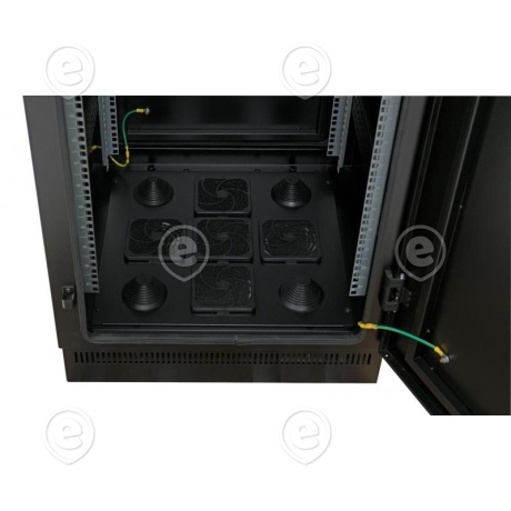 19" Network Cabinet 24U 600x600, IP55, RAL9005