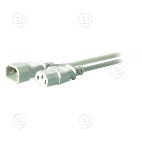 Toitejuhe 1,8m C13+C14 hall, 3Gx0,75mm,  3 x 0.75 mm²                                                                                                                                              