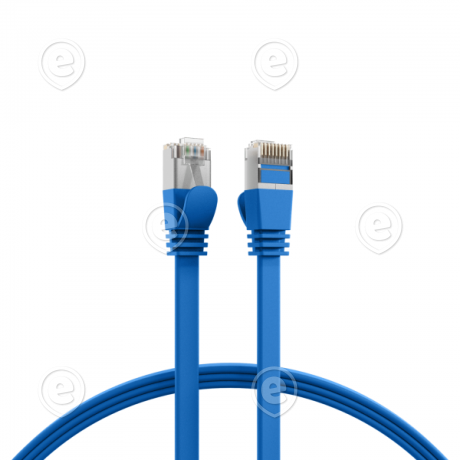 Vahekaabel CAT6A U/FTP 10G 5,0m (sinine) lapik                                                                                                                                    