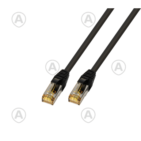 Vahekaabel Cat.6A S/FTP LSOH UltraFlex must 1.5m