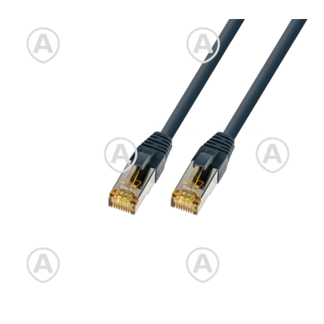 Vahekaabel Cat.6A S/FTP LSOH UltraFlex sinakashall 30.0m