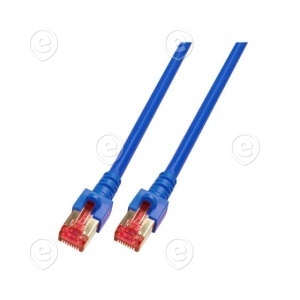 Vahekaabel CAT6 S/FTP 0,15m (sinine)                                                                                                                                                