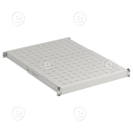Seadmeriiul reg.350-600mm 1U RAL7035, 150kg kandevõime                                                                                                                                             