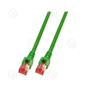 PC RJ45 CAT6 S/FTP green 0,15M                    