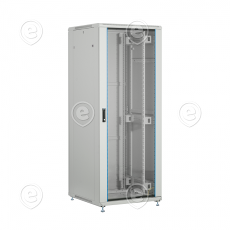 Seadmekapp PEL 42U 2000x800x1000mm, klaas+metalluks, külgseinad RAL7035