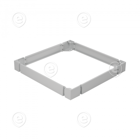 Sokkel PEL seeriale 800x800mm ( kõrgus 100mm), RAL7035                                                                                                                                     