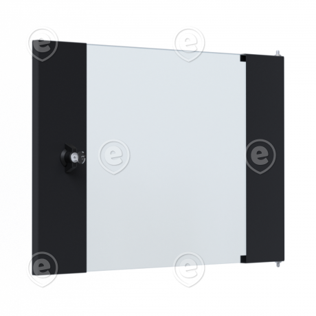 X-Rack 9U klaasuks RAL9005 