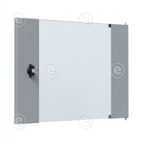 X-Rack 15U klaasuks RAL7035 