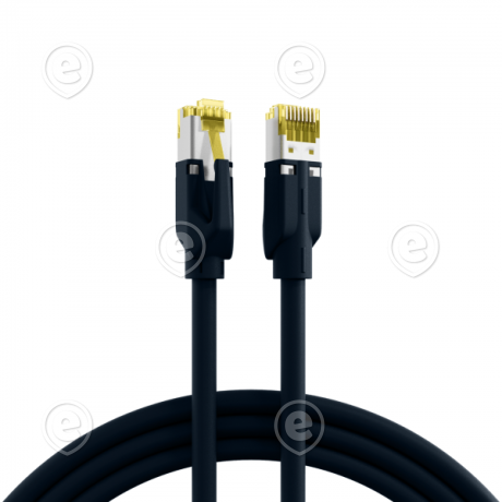 Vahekaabel RJ45 S/FTP, Cat.6A, PUR, Cat.7 Raw cable, TM31, 15,0m must