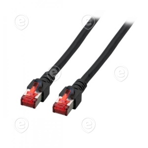 PC RJ45 CAT6 S/FTP black 2M                       