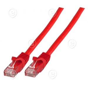 Patchcord Cat.6 UTP LSZH patch cable 1,5m red             