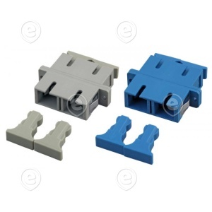 SC Duplex Adapter SM with Plastic housing