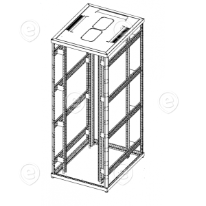 Frame LT6 2000x800x1000mm, RAL9005                