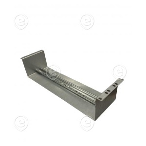 Base frame for DIN-strip, 3U                      