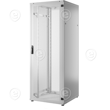 Serverikapp 47U 2186x800x1400mm, perfouksed ees ja taga, külgseinad RAL7035