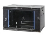 19“ 12U Wall Housing Foldable, Depth 600 mm, 1-Part, Flat Pack, RAL9005