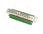 Patch panel 24-port, unloaded, silver metallic    