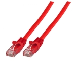 Patchcord Cat.6 UTP LSZH patch cable 0,25m red        