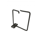 19" 1U Cable Routing Panel, 5 Brackets, Steel , RAL9005                          