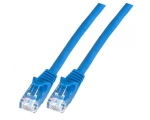 Patchcord Cat.6 UTP LSZH patch cable 0,25m blue    