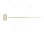Velcro type cable tie 125x12mm, black, 10pc       
