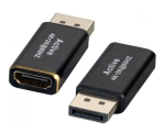 HDMI snap-in adapter A jack - A jack, black       