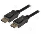 DisplayPort 1.2 Cable, 4K60Hz, M-M, 5m, black