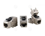 Adapter RJ45-RJ45 Cat6A compact design                