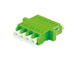 LC Duplex Adapter OM4 with Plastic Housing