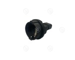 Mains adapter IEC C20 to CEE7/3, IEC plug - protective contact socket