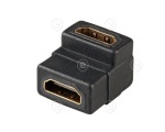 Adapter HDMI A pesa - HDMI A pesa (90°)                                                                                                                                             