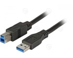 USB3.0 juhe A-A  M-M 1,0m Premium                                                                                                                                                   