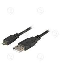 USB3.0 connection cable A-A pl-pl 3,0m black, Prem