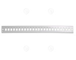 Distribution Plate, RAL7035 6 SC spx or 6 LC quad Adapters