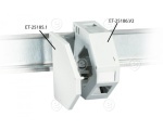 DIN Rail HT35 Mounted Box Rotatable inserts for 8 keytsone Modules 