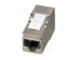 CAT6A RJ45 Snap-in adapter j/j  shielded, high- grade st