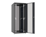          	19" Server Cabinet PRO 24U, 600x1000 mm, F+R 1-Part, RAL9005                                         