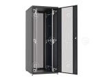 Network Cabinet PRO 47U, 800x1200 mm, RAL9005 Front- / Rear Door 1-Part, Perforated