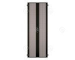 Steel Door Perforated for PRO 42U, 2-Part, Width 600 mm, 3-Pt.-Locking