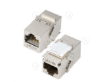 Adapter RJ45-RJ45 Cat6A compact design                