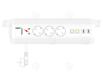 Moodul 6xSchuko, 2xUSB, 2xRJ45,2xRJ11                                                                                                                                             